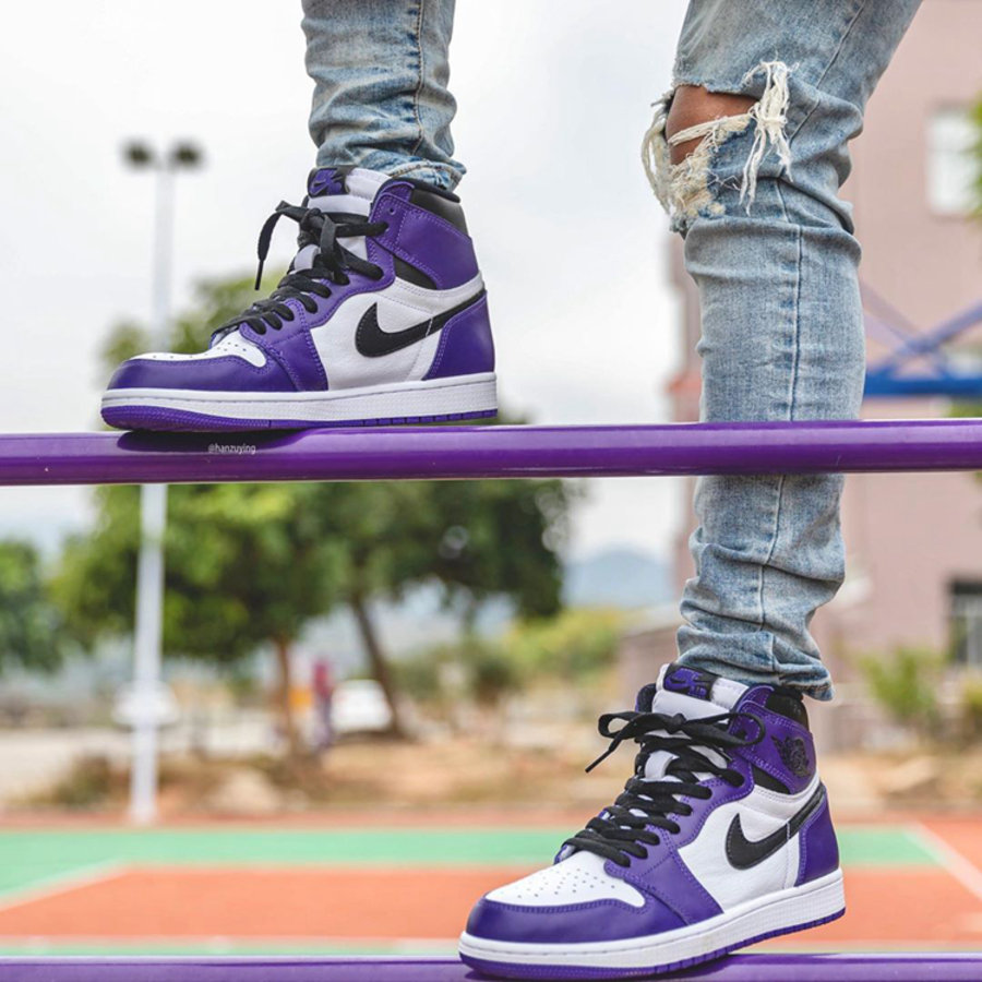 555088-500,Court Purple,Air Jo 紫脚趾 AJ1 最新上脚图释出!「恶人紫」又要回来了!网友:紫加哥! 555088-500,Court Purple,Air Jo 紫脚趾 AJ1 最新上脚图释出!「恶人紫」又要回来了!网友:紫加哥!
