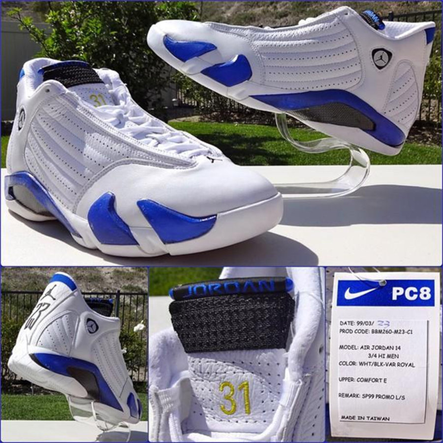 Air Jordan 14,AJ14,Hyper Royal 神射手的 PE 配色!Air Jordan 14 “Hyper Royal” 明年复刻! Air Jordan 14,AJ14,Hyper Royal 神射手的 PE 配色!Air Jordan 14 “Hyper Royal” 明年复刻!
