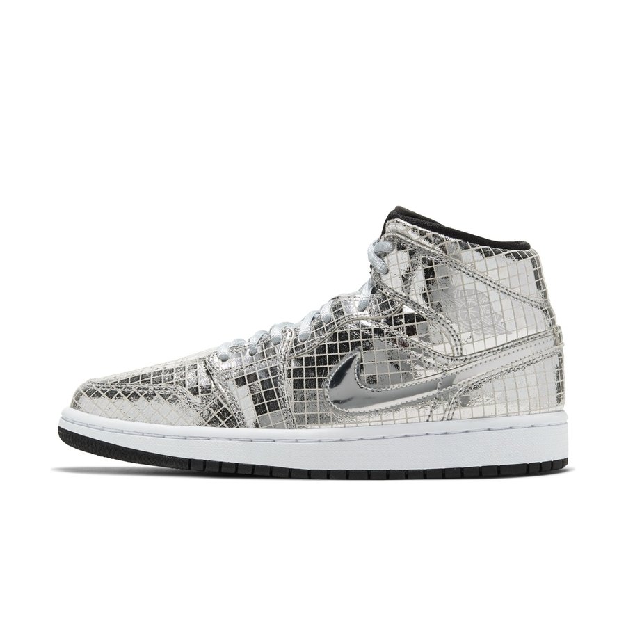 Air Jordan 1,Mid,AJ1 最闪亮的灯球!全新 Air Jordan 1 Mid “Disco Ball” 明年登场! Air Jordan 1,Mid,AJ1 最闪亮的灯球!全新 Air Jordan 1 Mid “Disco Ball” 明年登场!