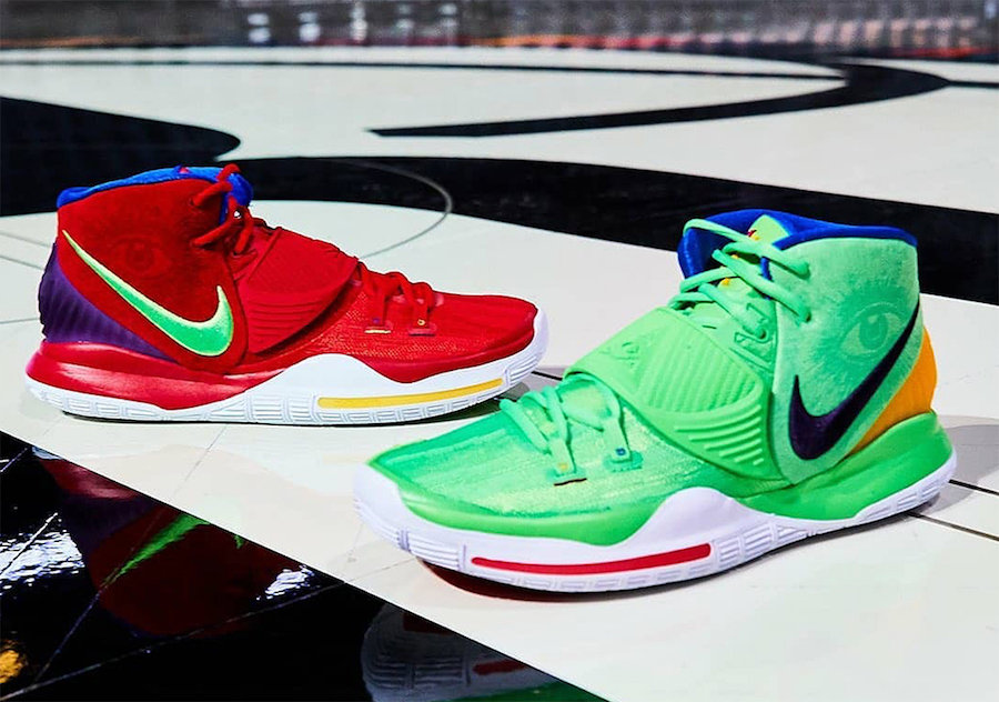 Nike,Kyrie 6,PE, 抢眼撞色鸳鸯!邀请赛配色 Kyrie 6 PE 首度曝光! Nike,Kyrie 6,PE, 抢眼撞色鸳鸯!邀请赛配色 Kyrie 6 PE 首度曝光!