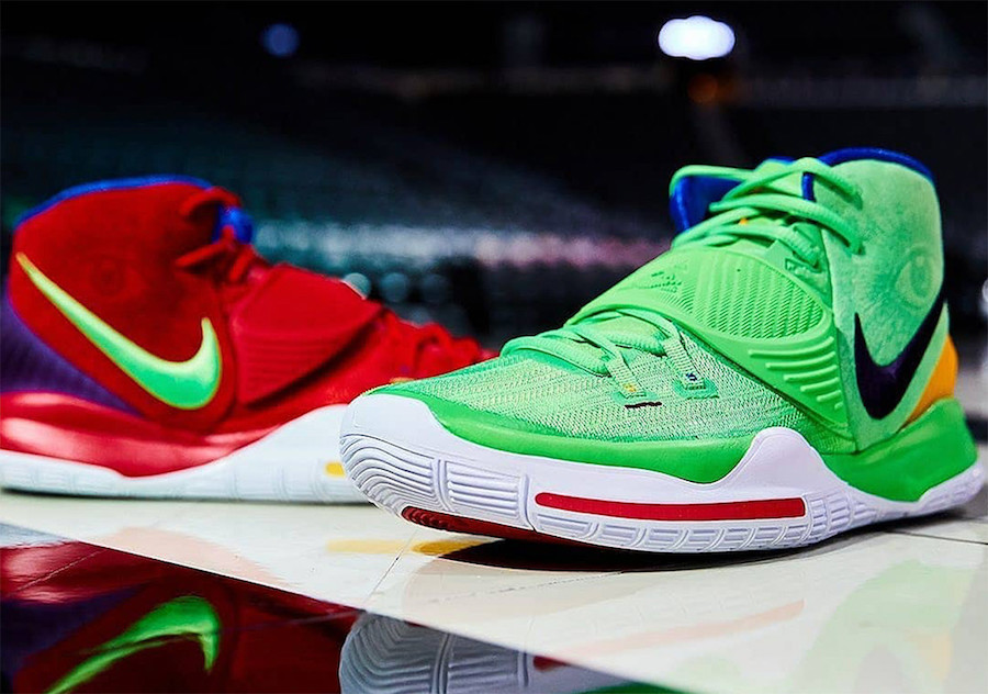 Nike,Kyrie 6,PE, 抢眼撞色鸳鸯!邀请赛配色 Kyrie 6 PE 首度曝光! Nike,Kyrie 6,PE, 抢眼撞色鸳鸯!邀请赛配色 Kyrie 6 PE 首度曝光!