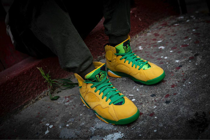 Air Jordan 7,俄勒冈,AJ7 限量 400 双的新神物!俄勒冈 AJ7 上脚你给打几分? Air Jordan 7,俄勒冈,AJ7 限量 400 双的新神物!俄勒冈 AJ7 上脚你给打几分?