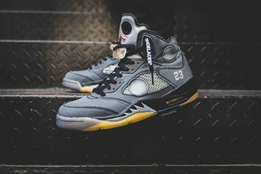 OFF-WHITE,AJ5,AIr Jordan 5,发售 OFF-WHITE x AJ5 隐藏大招!卡其版本实物首次曝光! OFF-WHITE,AJ5,AIr Jordan 5,发售 OFF-WHITE x AJ5 隐藏大招!卡其版本实物首次曝光!