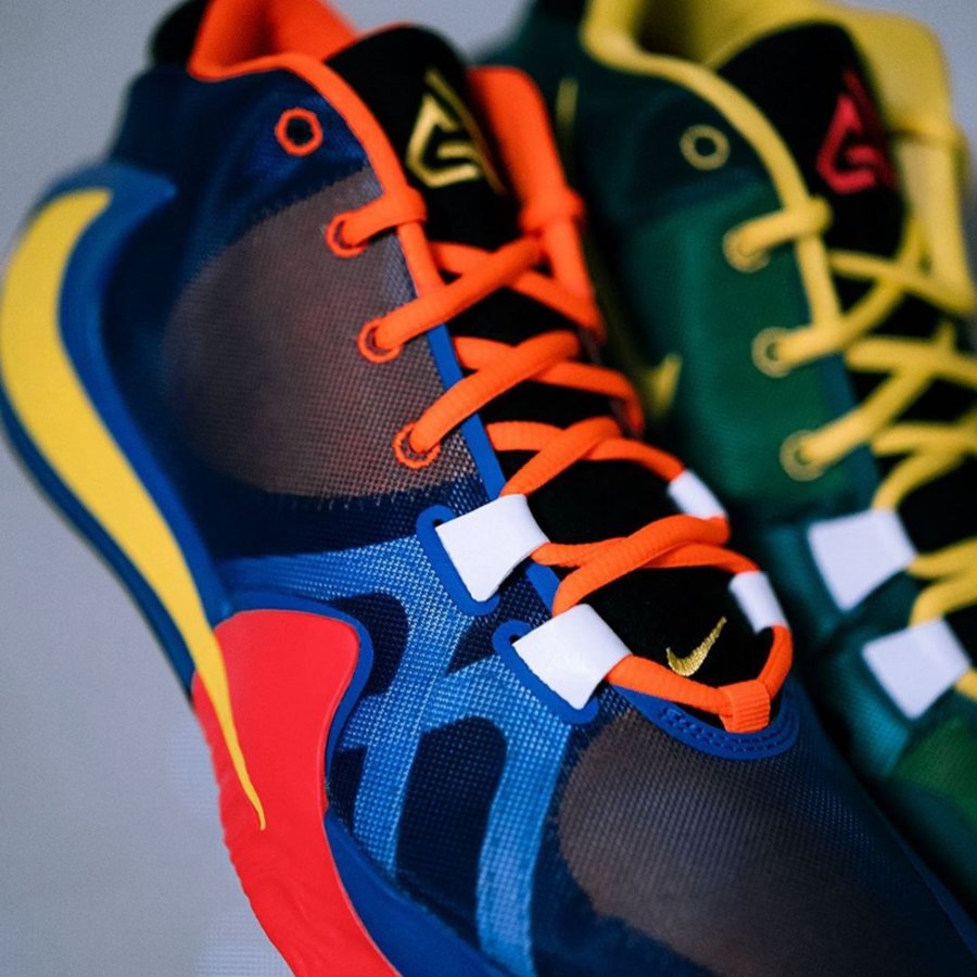 Nike,字母哥,Zoom Freak 1,Multicol 穿什么球鞋能艳压群芳?这双酷似 What The 的鸳鸯配色,稳赢! Nike,字母哥,Zoom Freak 1,Multicol 穿什么球鞋能艳压群芳?这双酷似 What The 的鸳鸯配色,稳赢!