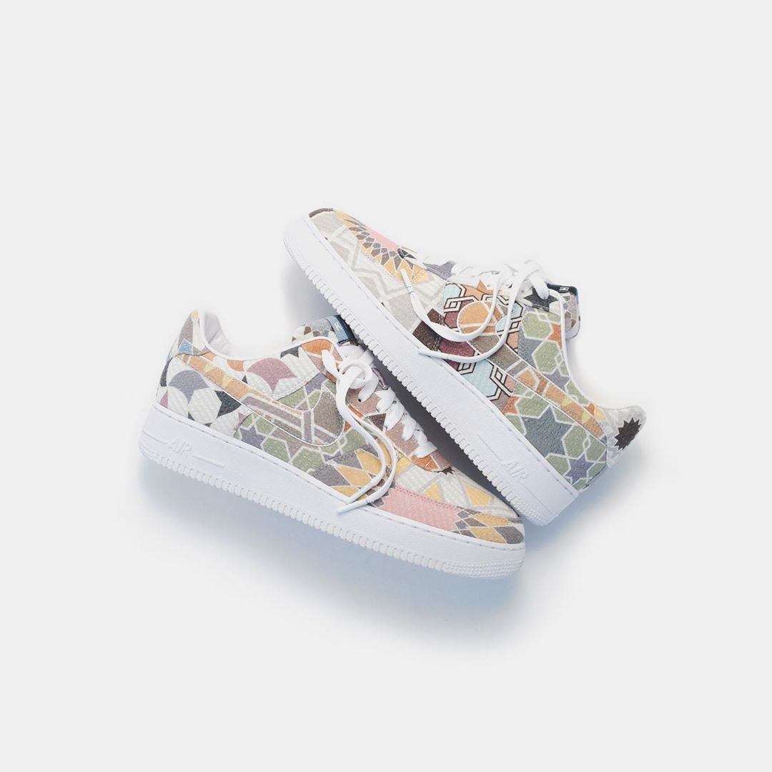 Ronnie Fieg,Kith,Air Force 1,B 特殊「摩洛哥泡泡纱」材质打造!这双 Air Force 1 太好看了! Ronnie Fieg,Kith,Air Force 1,B 特殊「摩洛哥泡泡纱」材质打造!这双 Air Force 1 太好看了!