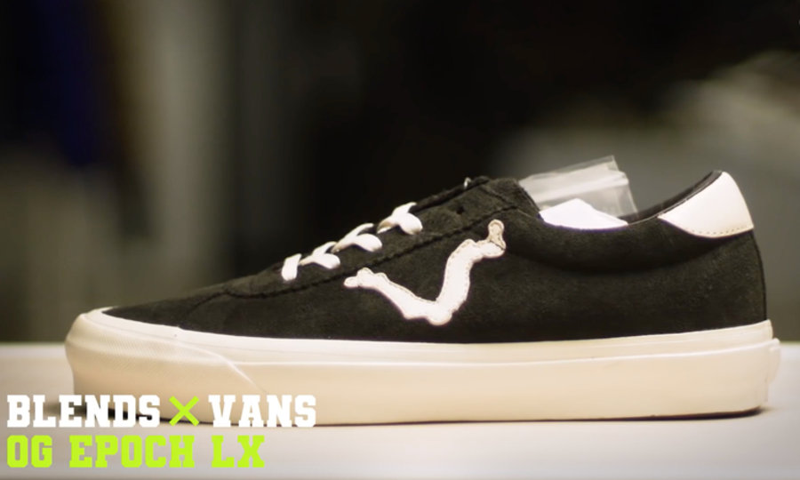 BLENDS,Vans,Epoch,SK8-Hi 标志性骨头造型 + 经典黑白配色!BLENDS x Vans 全新联名曝光! BLENDS,Vans,Epoch,SK8-Hi 标志性骨头造型 + 经典黑白配色!BLENDS x Vans 全新联名曝光!