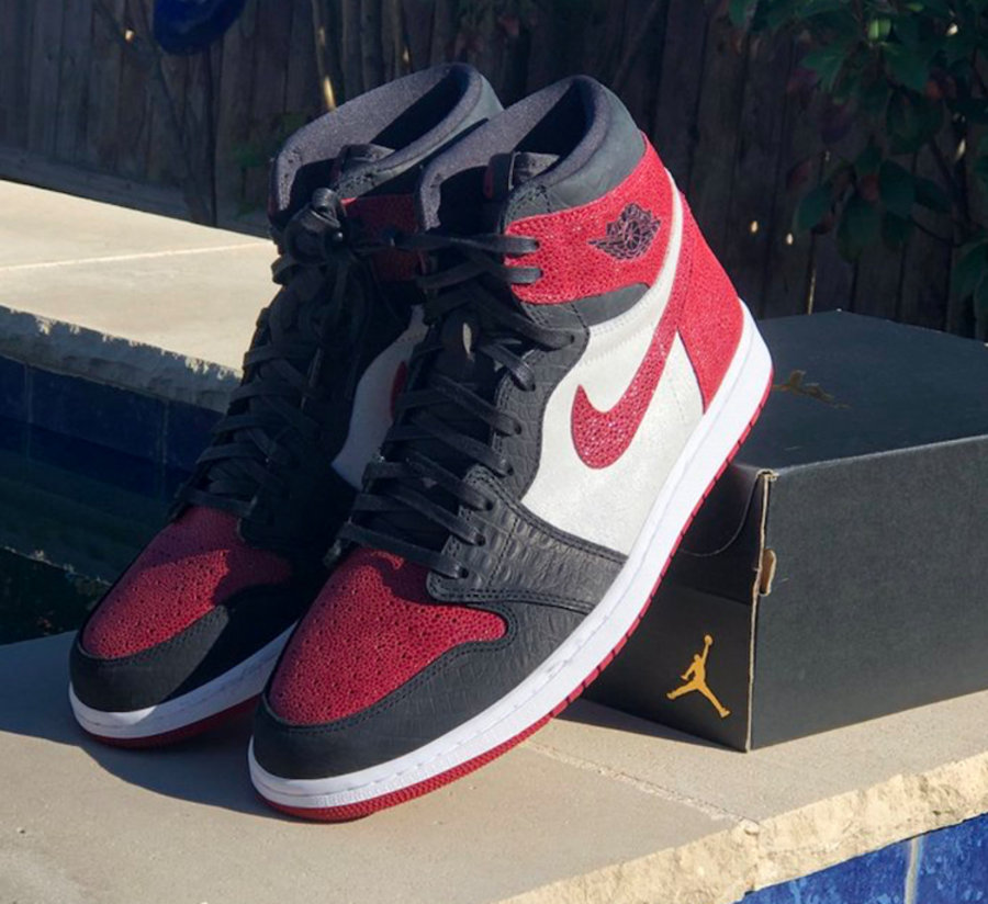 Oklahoma University Sooners,AJ 黑脚趾 + 魔鬼鱼!俄克拉荷马大学专属 Air Jordan 1 曝光! Oklahoma University Sooners,AJ 黑脚趾 + 魔鬼鱼!俄克拉荷马大学专属 Air Jordan 1 曝光!