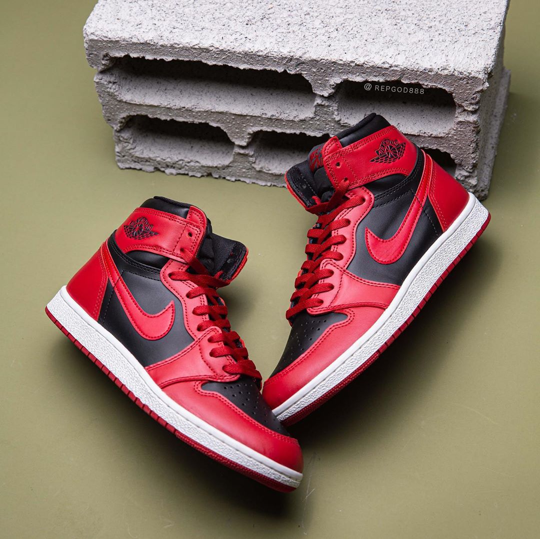 AJ1,Air Jordan 1,BQ4422-600 限量 23000 双!OG 气质十足的「反转黑红」AJ1 下月登场! AJ1,Air Jordan 1,BQ4422-600 限量 23000 双!OG 气质十足的「反转黑红」AJ1 下月登场!