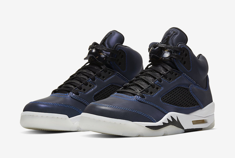 AJ,AJ5,Air Jordan 5,WMNS,Oil G 午夜蓝配色 + 全鞋面 3M 反光!全新 Air Jordan 5 本月发售! AJ,AJ5,Air Jordan 5,WMNS,Oil G 午夜蓝配色 + 全鞋面 3M 反光!全新 Air Jordan 5 本月发售!