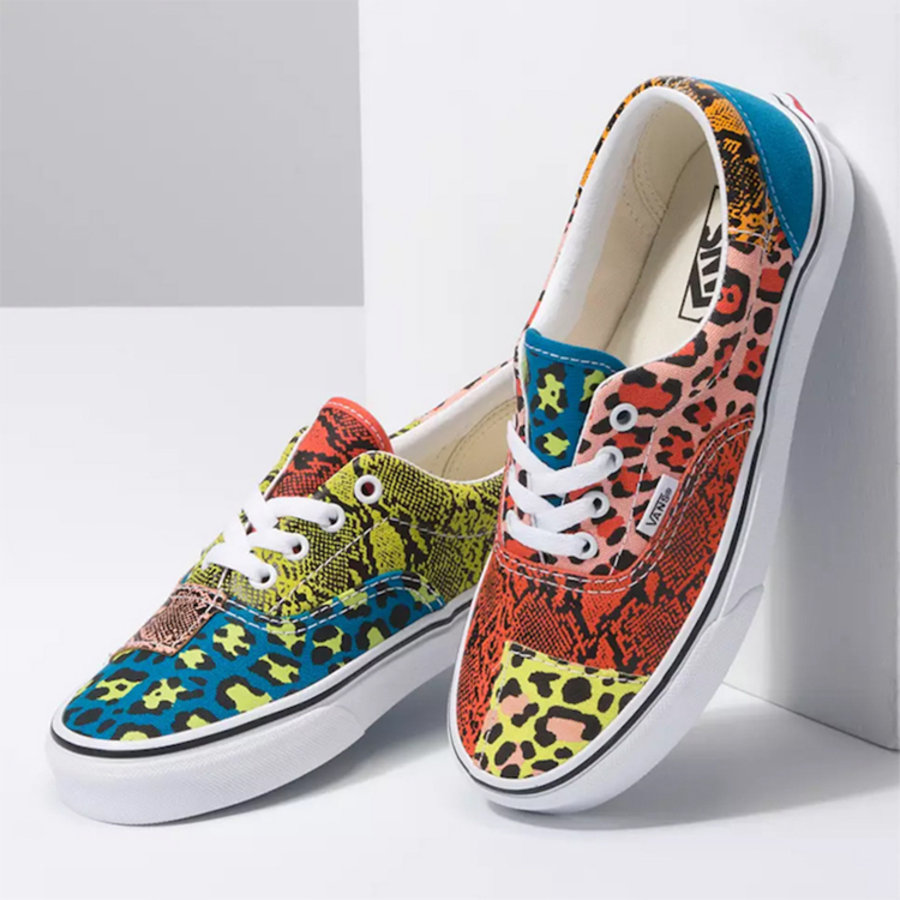 Vans,Patchwork,Era 这次是多彩豹纹 + 蛇纹!Vans 拼接系列再出亮眼新配色! Vans,Patchwork,Era 这次是多彩豹纹 + 蛇纹!Vans 拼接系列再出亮眼新配色!