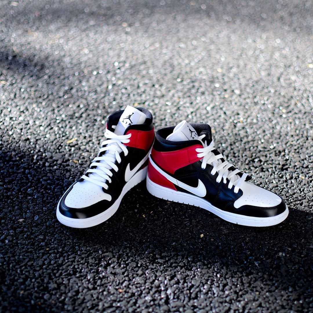AJ1,Air Jordan 1 Mid,BQ6472-01 小黑脚趾 Air Jordan 1 Mid 现已发售!千元左右就能入手 AJ1,Air Jordan 1 Mid,BQ6472-01 小黑脚趾 Air Jordan 1 Mid 现已发售!千元左右就能入手