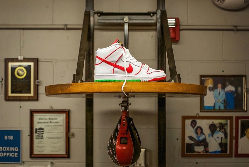 Nike,SB Dunk High,Dunk,CT6680- 拳击主题!金腰带 Nike Dunk SB 最新实物美图!明天发售! Nike,SB Dunk High,Dunk,CT6680- 拳击主题!金腰带 Nike Dunk SB 最新实物美图!明天发售!