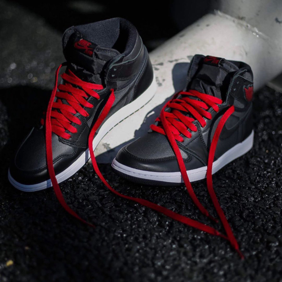 AJ,AJ1,Air Jordan 1 High OG,Bl 明早发售别错过!「黑红丝绸」Air Jordan 1 最新美图来啦! AJ,AJ1,Air Jordan 1 High OG,Bl 明早发售别错过!「黑红丝绸」Air Jordan 1 最新美图来啦!