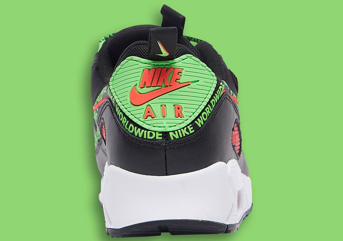 Air Max 90,Worldwide,发售 荧光绿搭骚粉!这双 Air Max 90 “WorldWide” 新品太吸睛! Air Max 90,Worldwide,发售 荧光绿搭骚粉!这双 Air Max 90 “WorldWide” 新品太吸睛!