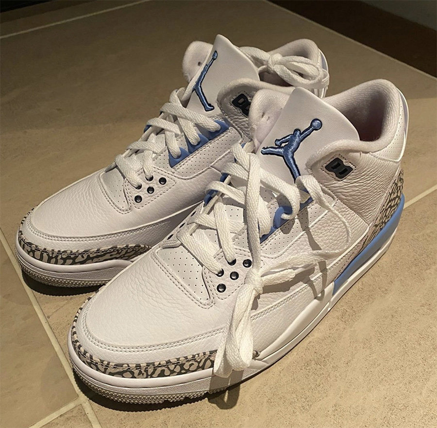 CT8532-104,AJ3,Air Jordan 3 CT8532-104 北卡 PE 市售!藤原浩提前网晒 Air Jordan 3 “UNC” CT8532-104,AJ3,Air Jordan 3 CT8532-104 北卡 PE 市售!藤原浩提前网晒 Air Jordan 3 “UNC”