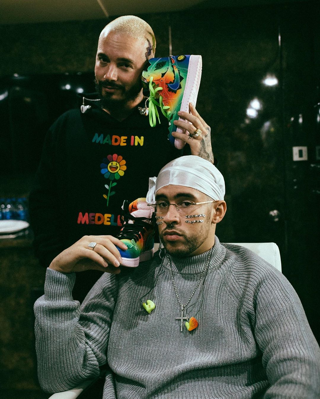 AJ1,Air Jordan 1,J Balvin 超级碗惊现神秘联名 Air Jordan 1!这设计前所未有! AJ1,Air Jordan 1,J Balvin 超级碗惊现神秘联名 Air Jordan 1!这设计前所未有!