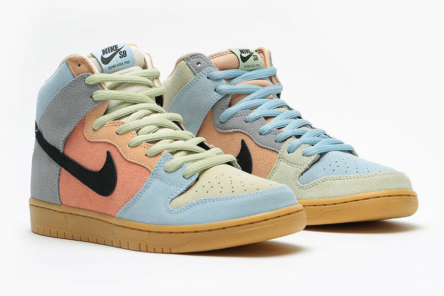 NIke,Dunk SB Hi,Spectrum,发售 鸳鸯彩蛋撞色!复活节 Dunk SB Hi 实物细节抢先看! NIke,Dunk SB Hi,Spectrum,发售 鸳鸯彩蛋撞色!复活节 Dunk SB Hi 实物细节抢先看!