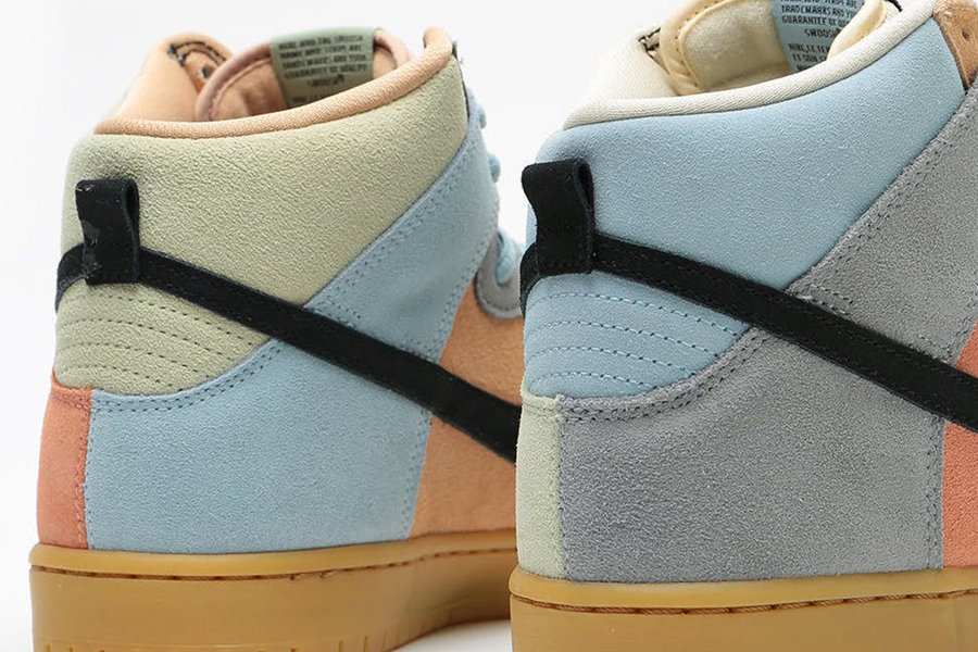 NIke,Dunk SB Hi,Spectrum,发售 鸳鸯彩蛋撞色!复活节 Dunk SB Hi 实物细节抢先看! NIke,Dunk SB Hi,Spectrum,发售 鸳鸯彩蛋撞色!复活节 Dunk SB Hi 实物细节抢先看!