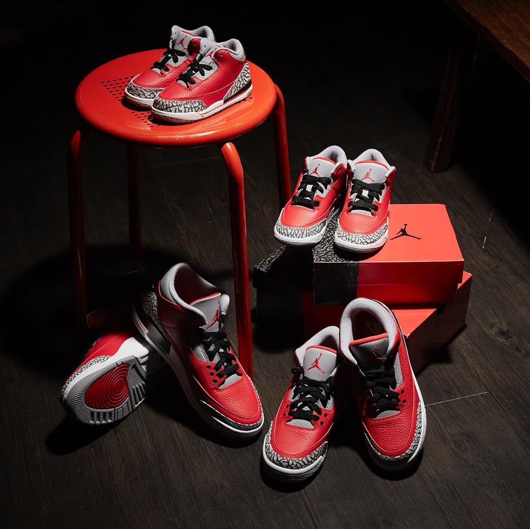 Air Jordan 3,AJ3,发售,上脚,CK5692- 全家族尺码!红水泥 Air Jordan 3 最新上脚欣赏!下周发售! Air Jordan 3,AJ3,发售,上脚,CK5692- 全家族尺码!红水泥 Air Jordan 3 最新上脚欣赏!下周发售!