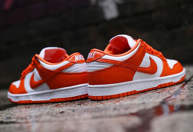 Nike,Dunk Low,Syracuse,CU1726- Travis Scott 提前上脚!雪城大学配色 Dunk Low 实物美图释出! Nike,Dunk Low,Syracuse,CU1726- Travis Scott 提前上脚!雪城大学配色 Dunk Low 实物美图释出!