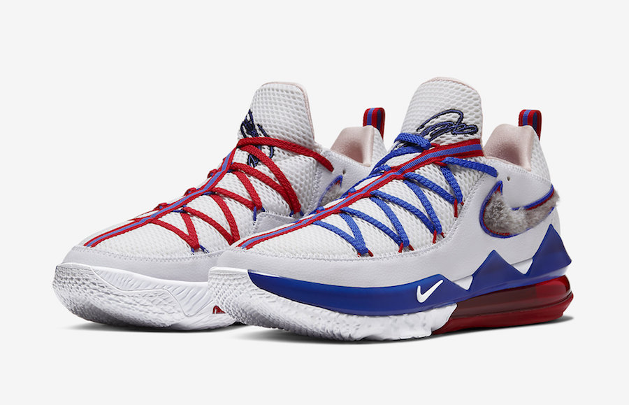 Nike,LeBron 17 Low,CD5007-100, 兔八哥兔毛加持!大灌篮 LeBron 17 Low 本月发售 Nike,LeBron 17 Low,CD5007-100, 兔八哥兔毛加持!大灌篮 LeBron 17 Low 本月发售