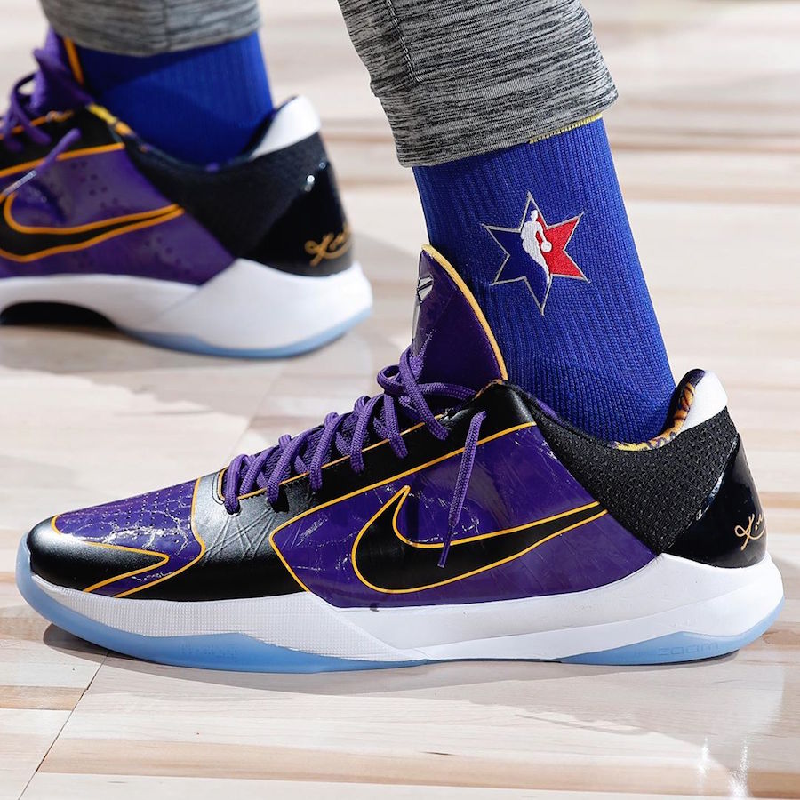 Nike,Kobe 5,Kobe 5 Protro,Lake 湖人配色 Kobe 5 发售日期曝光,浓眉抢先上脚! Nike,Kobe 5,Kobe 5 Protro,Lake 湖人配色 Kobe 5 发售日期曝光,浓眉抢先上脚!