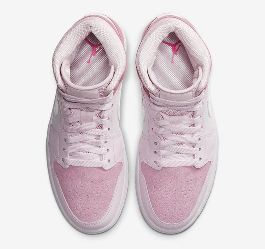 AJ,AJ1 Mid,Air Jordan 1 Mid WM 高规格材质打造!这双粉嫩的 Air Jordan 1 Mid 你心动吗? AJ,AJ1 Mid,Air Jordan 1 Mid WM 高规格材质打造!这双粉嫩的 Air Jordan 1 Mid 你心动吗?