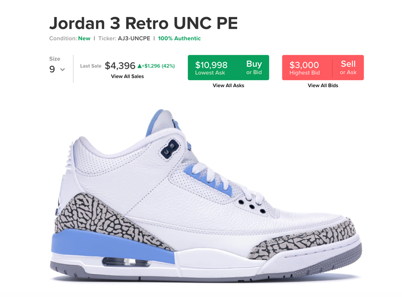 Air Jordan 3,Nike,UNC,发售 换个 Logo 省好几万!北卡 Air Jordan 3 下月发售!美图来了! Air Jordan 3,Nike,UNC,发售 换个 Logo 省好几万!北卡 Air Jordan 3 下月发售!美图来了!