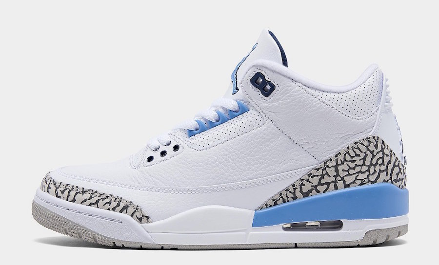 AJ3,Air Jordan 3,CT8532-104,发售 北卡 Air Jordan 3 最新实物细节图释出!下月初发售! AJ3,Air Jordan 3,CT8532-104,发售 北卡 Air Jordan 3 最新实物细节图释出!下月初发售!