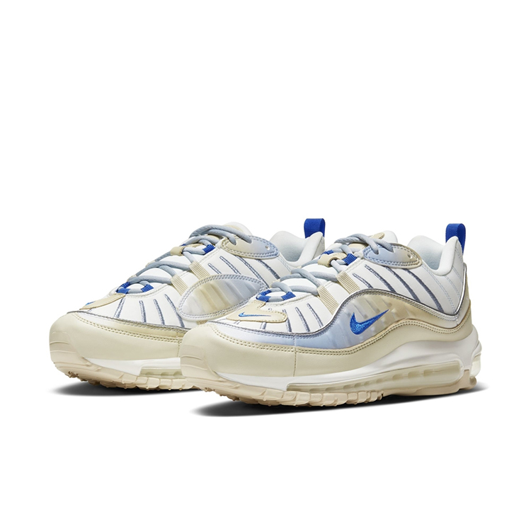 Nike,Air Max 98 宝石蓝 + 象牙白!这双 Air Max 98 看起来就很高级! Nike,Air Max 98 宝石蓝 + 象牙白!这双 Air Max 98 看起来就很高级!