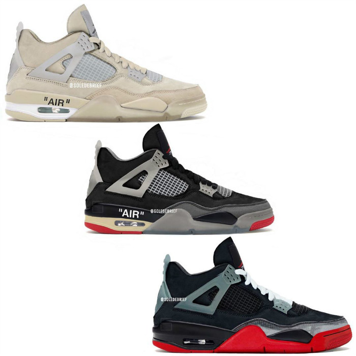 OFF-WHITE,AJ5,AJ4,Nike 六款 OW x AJ 确定发售!最想要的白黄 AJ1 也差不多稳了! OFF-WHITE,AJ5,AJ4,Nike 六款 OW x AJ 确定发售!最想要的白黄 AJ1 也差不多稳了!