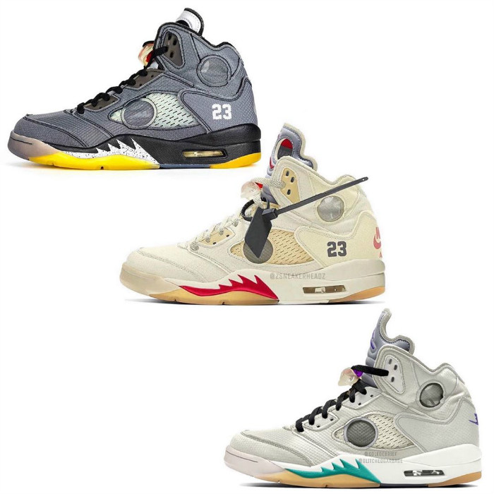 OFF-WHITE,AJ5,AJ4,Nike 六款 OW x AJ 确定发售!最想要的白黄 AJ1 也差不多稳了! OFF-WHITE,AJ5,AJ4,Nike 六款 OW x AJ 确定发售!最想要的白黄 AJ1 也差不多稳了!