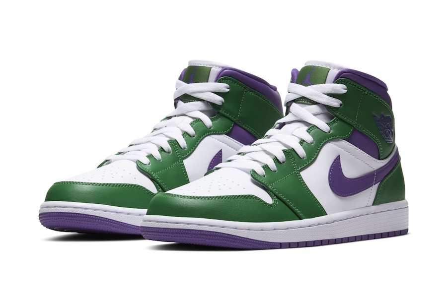 Air Jordan 1 Mid,AJ1,发售,554724 漫威粉一本满足!绿巨人配色 Air Jordan 1 Mid 即将发售! Air Jordan 1 Mid,AJ1,发售,554724 漫威粉一本满足!绿巨人配色 Air Jordan 1 Mid 即将发售!