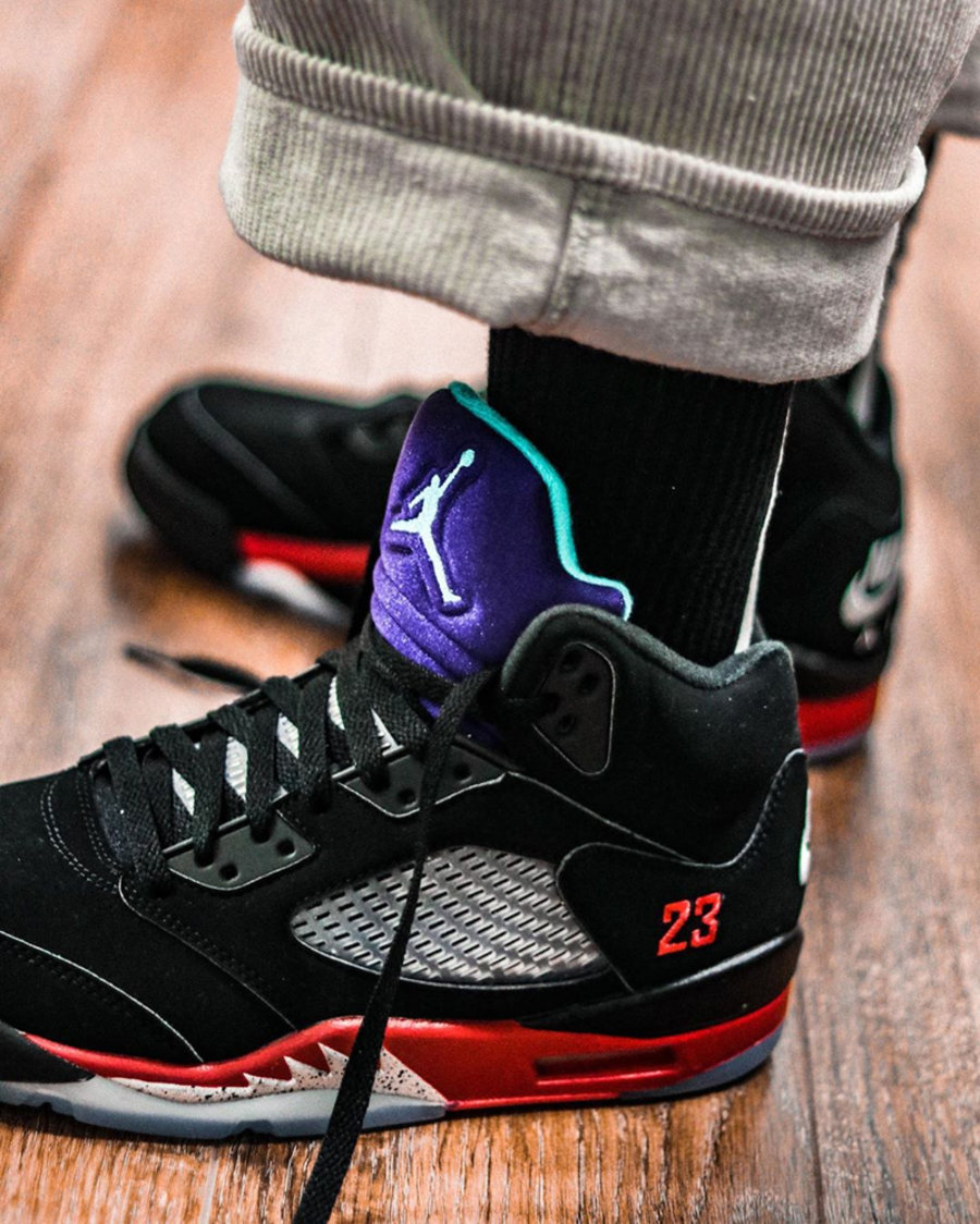 Air Jordan 5,AJ5,发售,上脚,CZ1786- 质感出众!Air Jordan 5 “Top 3” 上脚美图来了!5 月发售! Air Jordan 5,AJ5,发售,上脚,CZ1786- 质感出众!Air Jordan 5 “Top 3” 上脚美图来了!5 月发售!