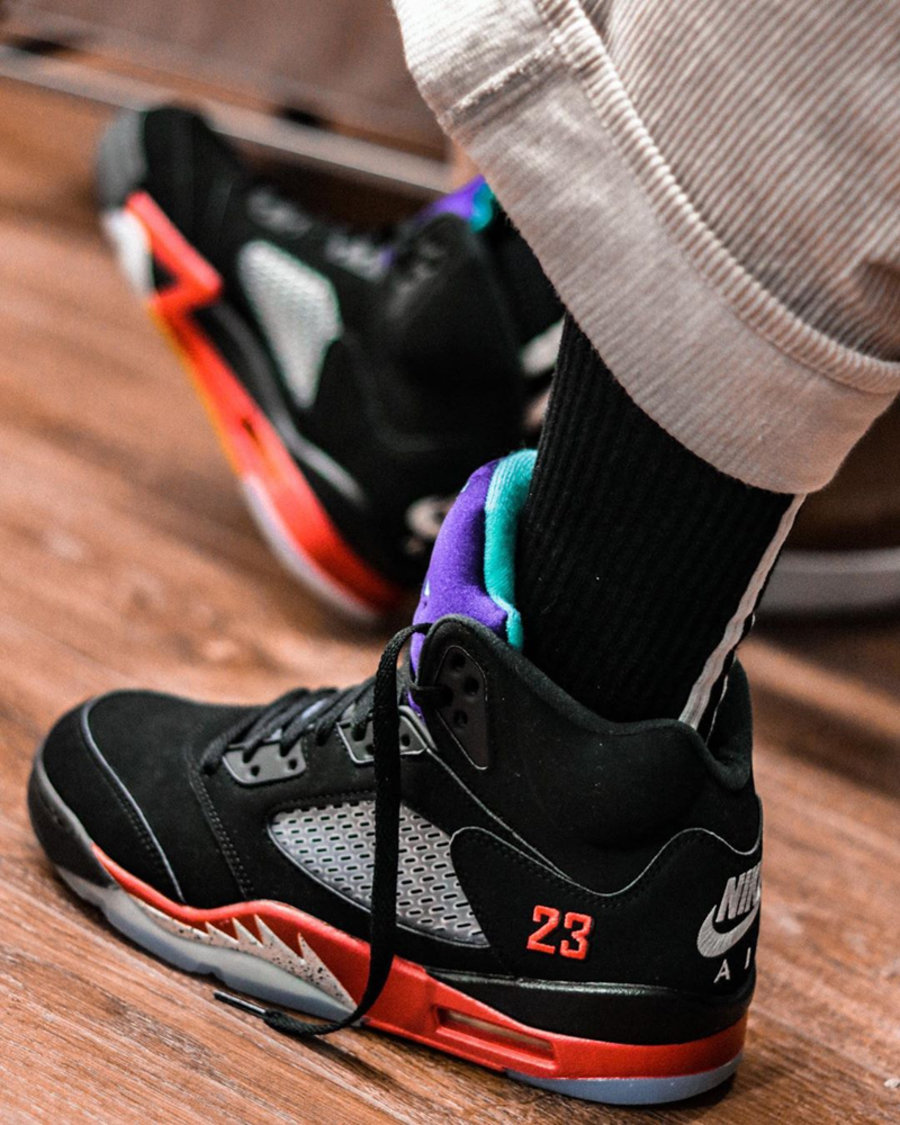 Air Jordan 5,AJ5,发售,上脚,CZ1786- 质感出众!Air Jordan 5 “Top 3” 上脚美图来了!5 月发售! Air Jordan 5,AJ5,发售,上脚,CZ1786- 质感出众!Air Jordan 5 “Top 3” 上脚美图来了!5 月发售!