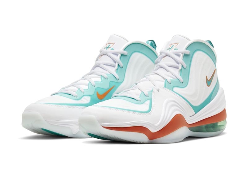 Nike,Air Penny 5,Alternate Mia 反转配色!迈阿密主题 Nike Air Penny 5 即将发售! Nike,Air Penny 5,Alternate Mia 反转配色!迈阿密主题 Nike Air Penny 5 即将发售!