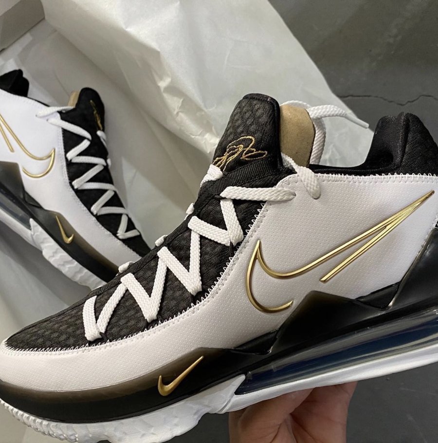Nike,LeBron 17 Low,发售,CD5007-1 华丽黑白金!LeBron 17 Low 全新配色下月发售! Nike,LeBron 17 Low,发售,CD5007-1 华丽黑白金!LeBron 17 Low 全新配色下月发售!