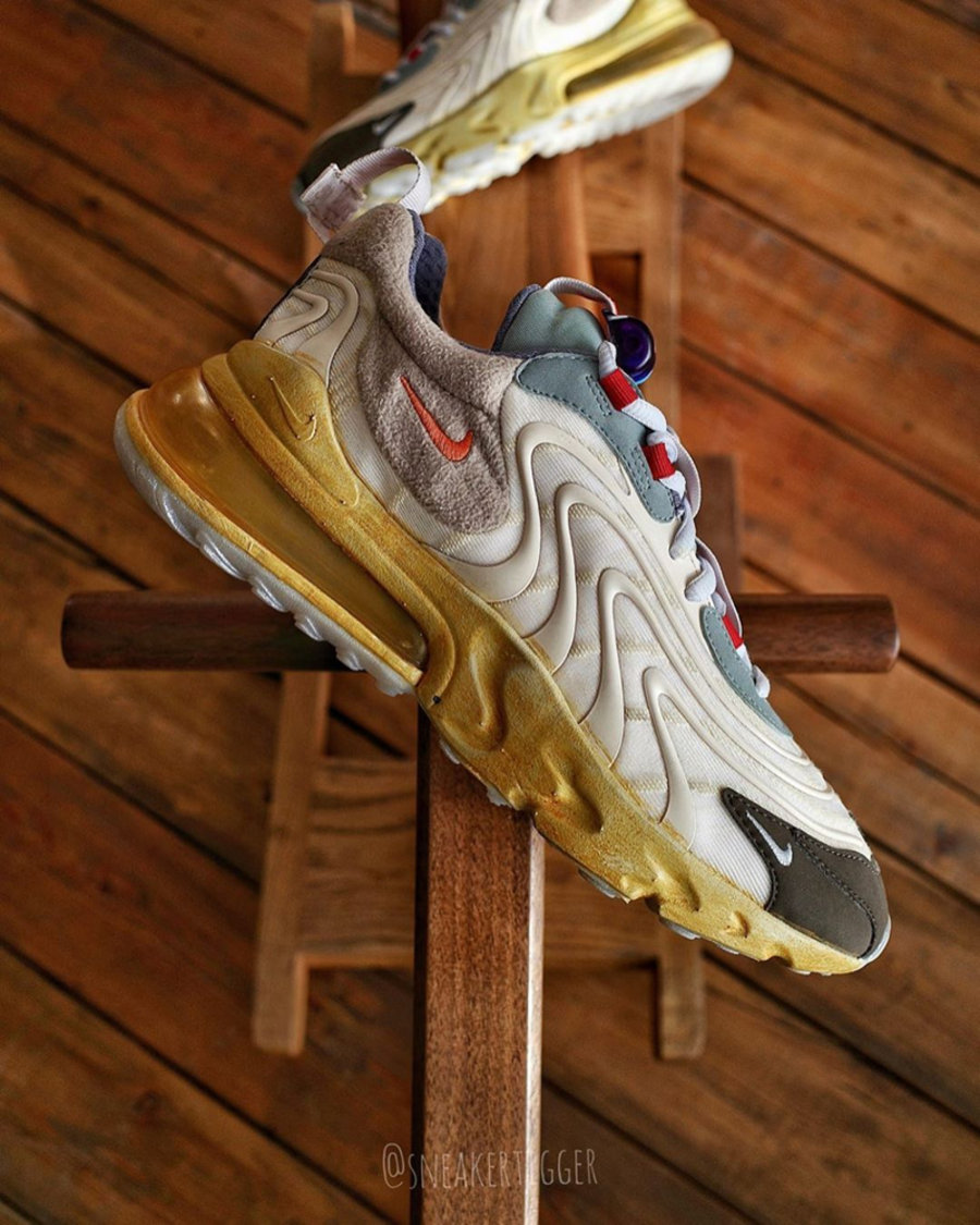 Travis Scott,Air Max 270 React 除了 Dunk SB,接下来 Travis Scott 联名还有这双!本月发售! Travis Scott,Air Max 270 React 除了 Dunk SB,接下来 Travis Scott 联名还有这双!本月发售!