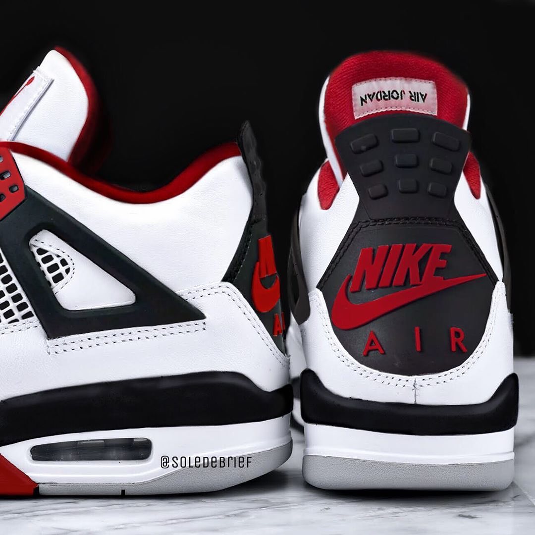 Air Jordan 4,AJ4,发售,Fire red 元年 Nike Air 后跟!传言白红 Air Jordan 4 年底复刻回归! Air Jordan 4,AJ4,发售,Fire red 元年 Nike Air 后跟!传言白红 Air Jordan 4 年底复刻回归!