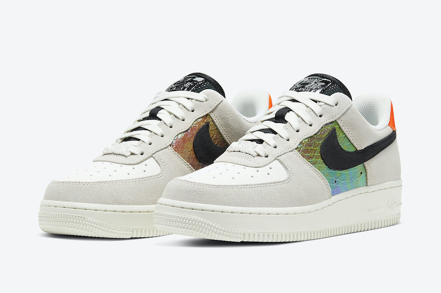 AF1,Air Force 1,CW2657-001 回头率爆表!炫彩电镀蛇纹 Air Force 1 惊艳登场!即将发售! AF1,Air Force 1,CW2657-001 回头率爆表!炫彩电镀蛇纹 Air Force 1 惊艳登场!即将发售!