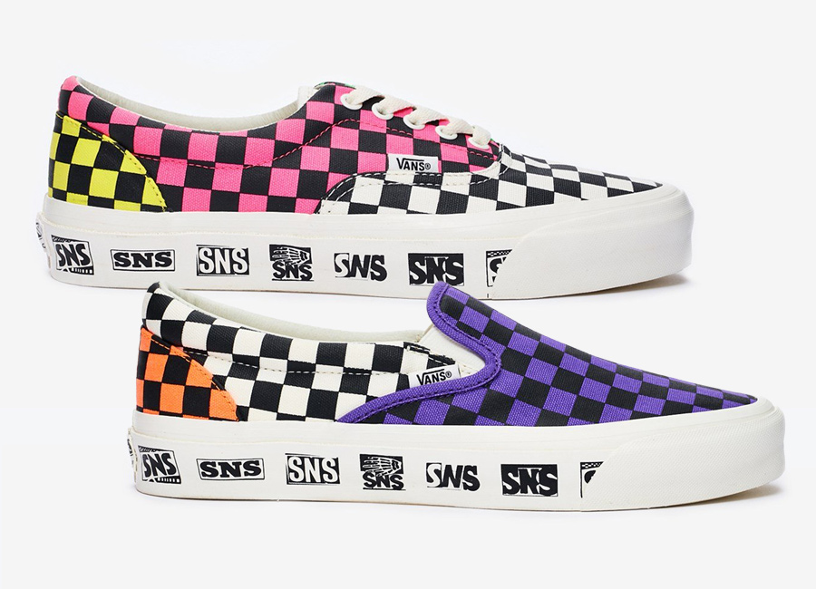 Vans, 知名球鞋店铺联名!SNS x Vans 新款即将发售! Vans, 知名球鞋店铺联名!SNS x Vans 新款即将发售!