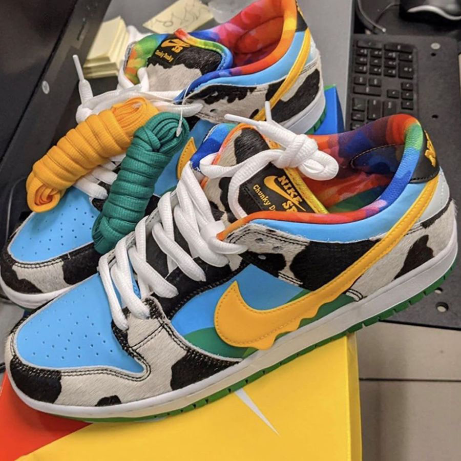 Ben & Jerry’s,Nike SB,Dunk Low Dunk SB 又玩跨界联名骚操作!高规格「奶牛 Dunk」实物首次曝光! Ben & Jerry’s,Nike SB,Dunk Low Dunk SB 又玩跨界联名骚操作!高规格「奶牛 Dunk」实物首次曝光!