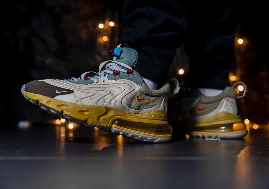 Travis Scott,Nike Air Max 270 Travis Scott x Nike Air Max 270 React 延期发售!预计 5 月登场! Travis Scott,Nike Air Max 270 Travis Scott x Nike Air Max 270 React 延期发售!预计 5 月登场!