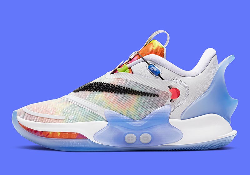 Nike,Adapt BB 2.0,Tie Dye,BQ53 嫌「自动系带」样子丑?这个新配色让你一秒种草! Nike,Adapt BB 2.0,Tie Dye,BQ53 嫌「自动系带」样子丑?这个新配色让你一秒种草!