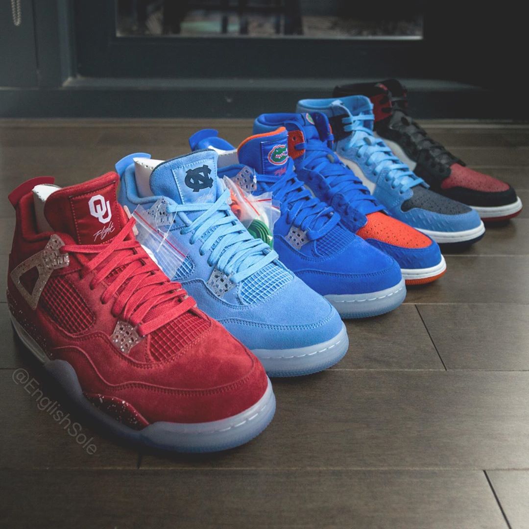 Georgetown,Air Jordan 1,AJ1,发售 乔治城 Air Jordan 1 PE 曝光!别人家的学校系列让我酸了! Georgetown,Air Jordan 1,AJ1,发售 乔治城 Air Jordan 1 PE 曝光!别人家的学校系列让我酸了!