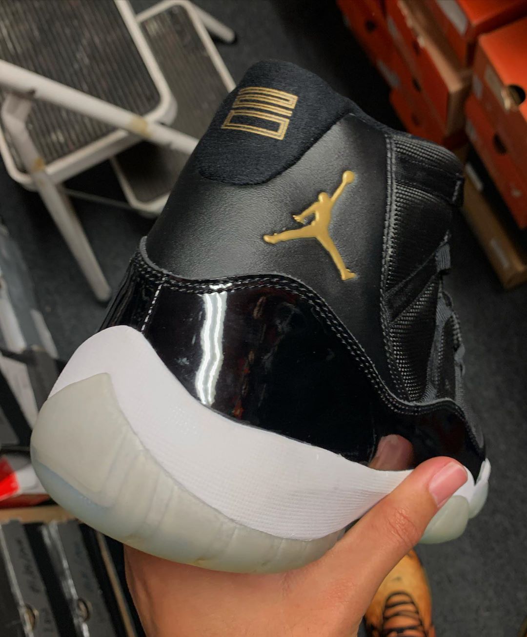 Air Jordan 11,AJ11,ray allen 雷阿伦 Air Jordan 11 PE 实物欣赏!这才是土豪金配色! Air Jordan 11,AJ11,ray allen 雷阿伦 Air Jordan 11 PE 实物欣赏!这才是土豪金配色!