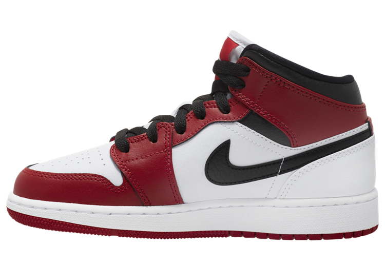 AJ,AJ1 Mid,GS,Gym Red,554725-1 「小芝加哥」配色 Air Jordan 1 Mid 即将发售!可是... AJ,AJ1 Mid,GS,Gym Red,554725-1 「小芝加哥」配色 Air Jordan 1 Mid 即将发售!可是...