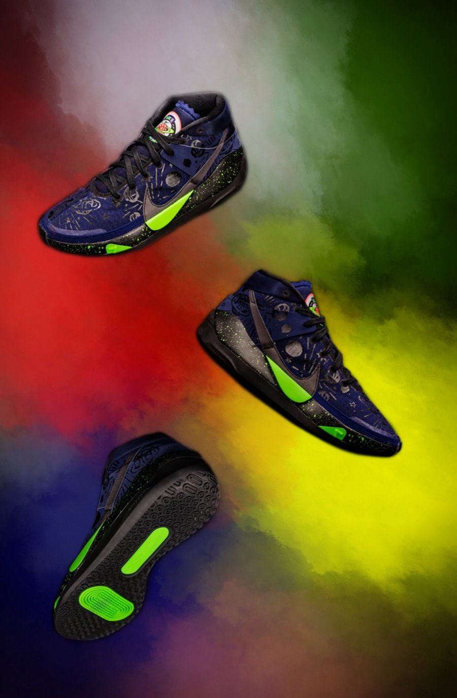 Nike,篮球之星,KD13,Kyrie 6 耐克「国内独占」抢先开箱!夜光、涂鸦超酷炫,老外边看边酸 Nike,篮球之星,KD13,Kyrie 6 耐克「国内独占」抢先开箱!夜光、涂鸦超酷炫,老外边看边酸
