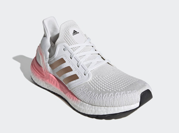 adidas,Ultra Boost 2020,WMNS,E 珊瑚粉 + 玫瑰金!这双 Ultra Boost 2020 上脚太抢眼!但是... adidas,Ultra Boost 2020,WMNS,E 珊瑚粉 + 玫瑰金!这双 Ultra Boost 2020 上脚太抢眼!但是...