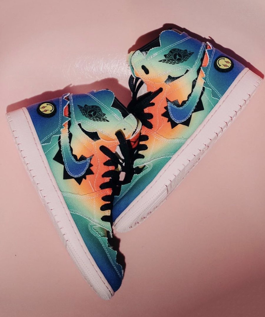 Air Jordan 1,AJ1,发售,J Balvin 超级碗惊艳亮相!这双高规格联名 AJ1 有望今年市售! Air Jordan 1,AJ1,发售,J Balvin 超级碗惊艳亮相!这双高规格联名 AJ1 有望今年市售!